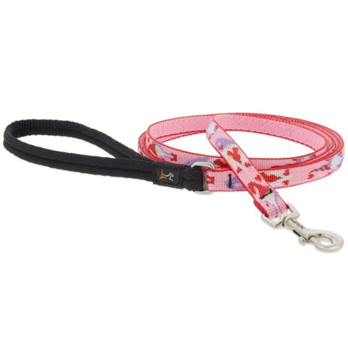 Lupine MicroBatch Limited Designs Dog Leash 1/2" x 6' Lovable Gnomes - Poudre Pet & Feed Supply